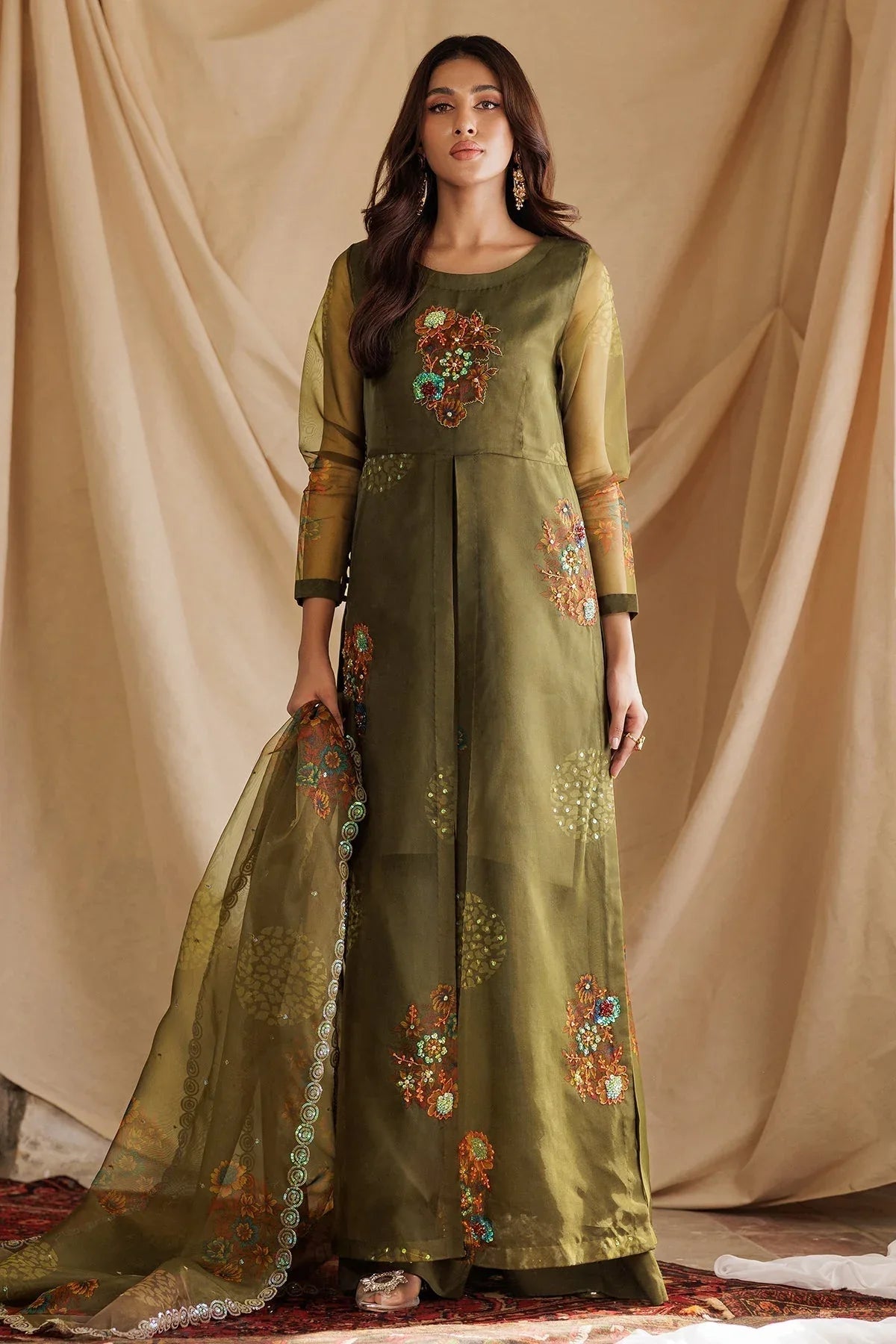 Charizma | Festive Pret | CMA-5-128 - Rang-e-Khaas