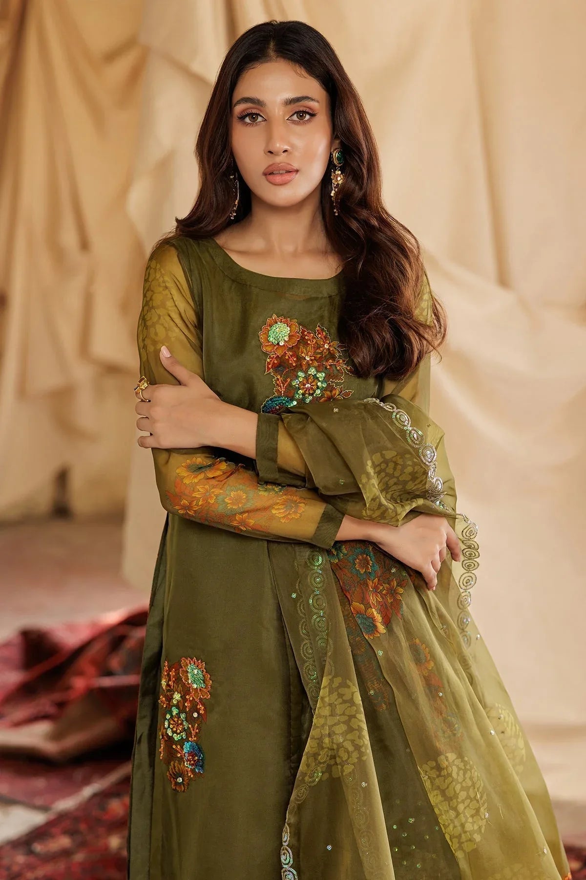 Charizma | Festive Pret | CMA-5-128 - Rang-e-Khaas