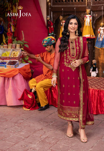 Asim Jofa | Pyaar Diyan Gallan Formals | AJEM-19 - Rang-e-Khaas