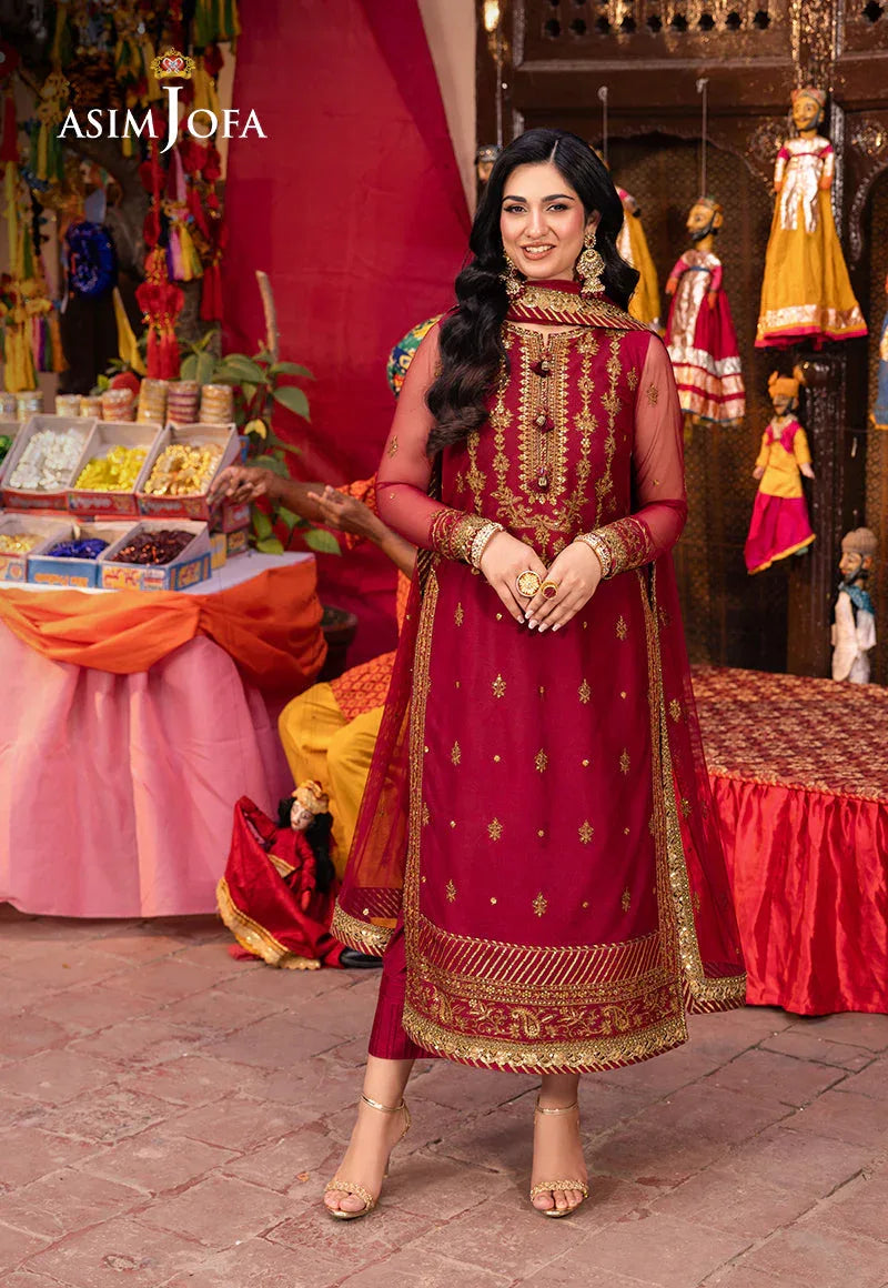 Asim Jofa | Pyaar Diyan Gallan Formals | AJEM-19 - Rang-e-Khaas