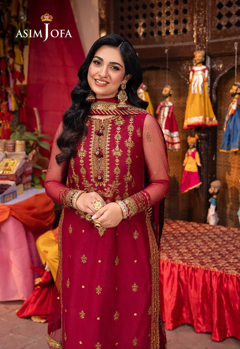 Asim Jofa | Pyaar Diyan Gallan Formals | AJEM-19 - Rang-e-Khaas