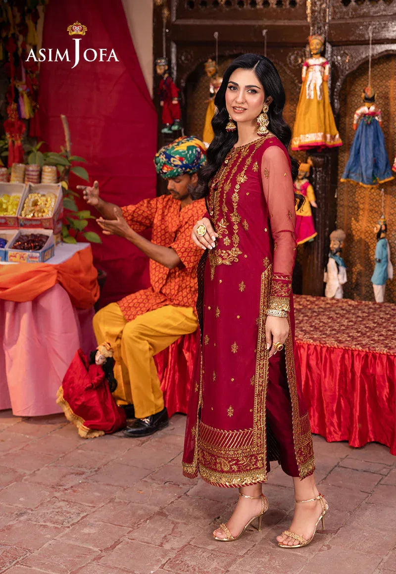 Asim Jofa | Pyaar Diyan Gallan Formals | AJEM-19 - Rang-e-Khaas