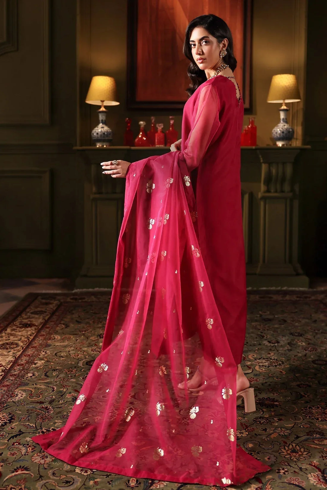 Charizma | Festive Pret | CMA-4-043 - Rang-e-Khaas