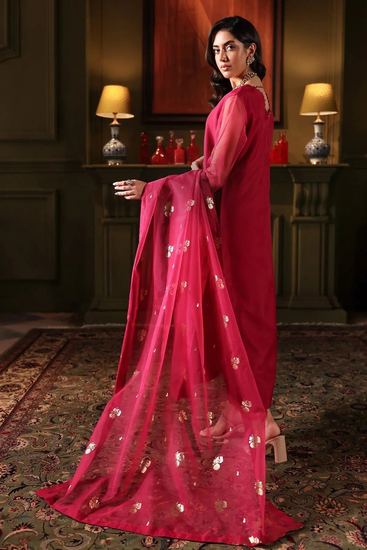 Charizma | Festive Pret | CMA-4-043 - Rang-e-Khaas