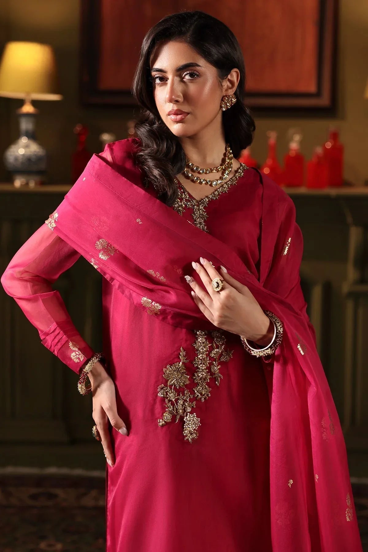 Charizma | Festive Pret | CMA-4-043 - Rang-e-Khaas