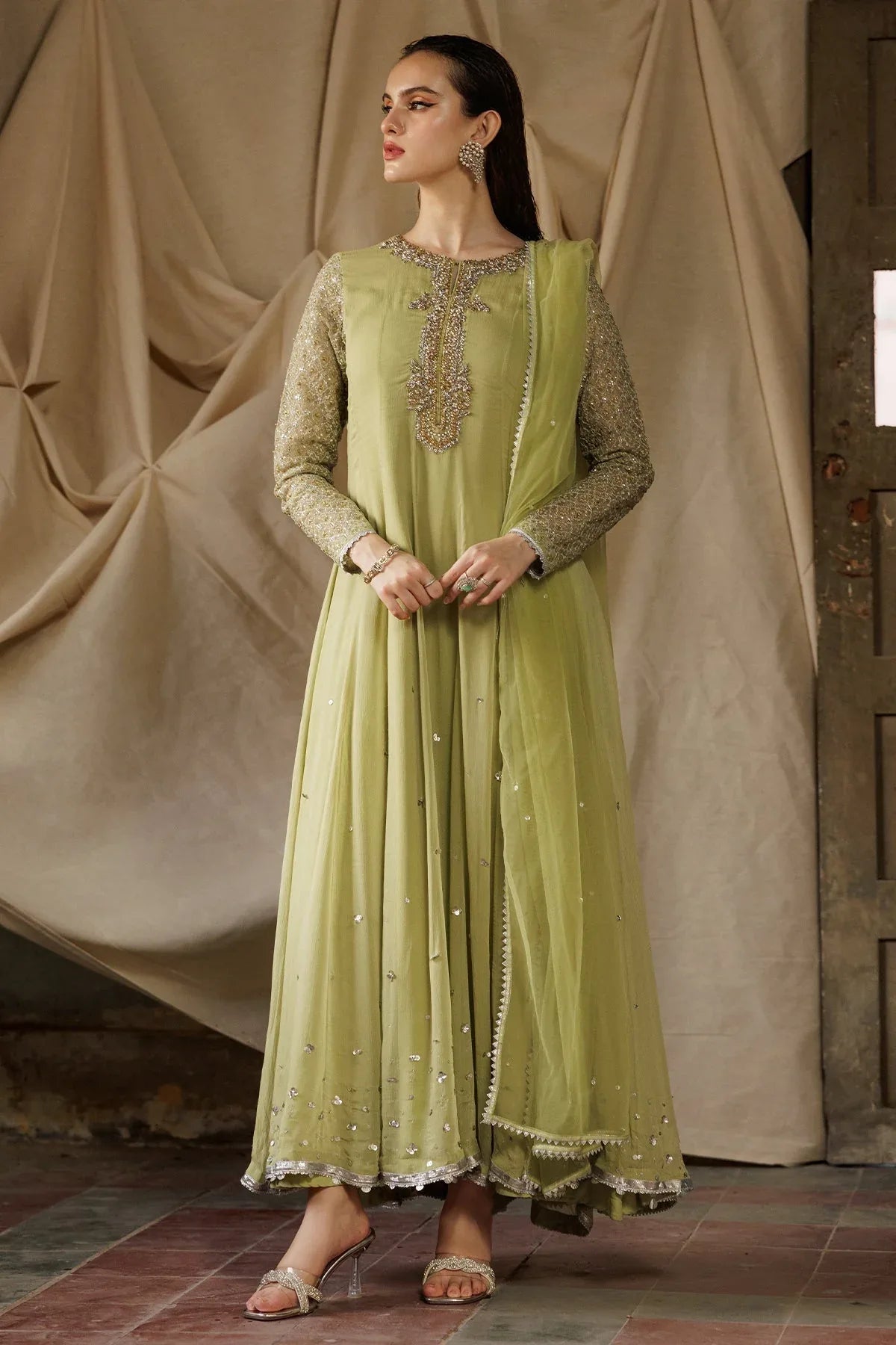 Charizma | Festive Pret | CMA-5-061 - Rang-e-Khaas
