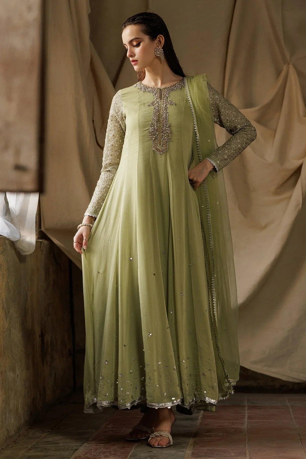 Charizma | Festive Pret | CMA-5-061 - Rang-e-Khaas