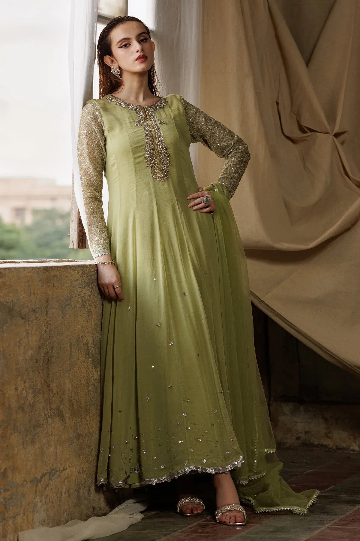 Charizma | Festive Pret | CMA-5-061 - Rang-e-Khaas