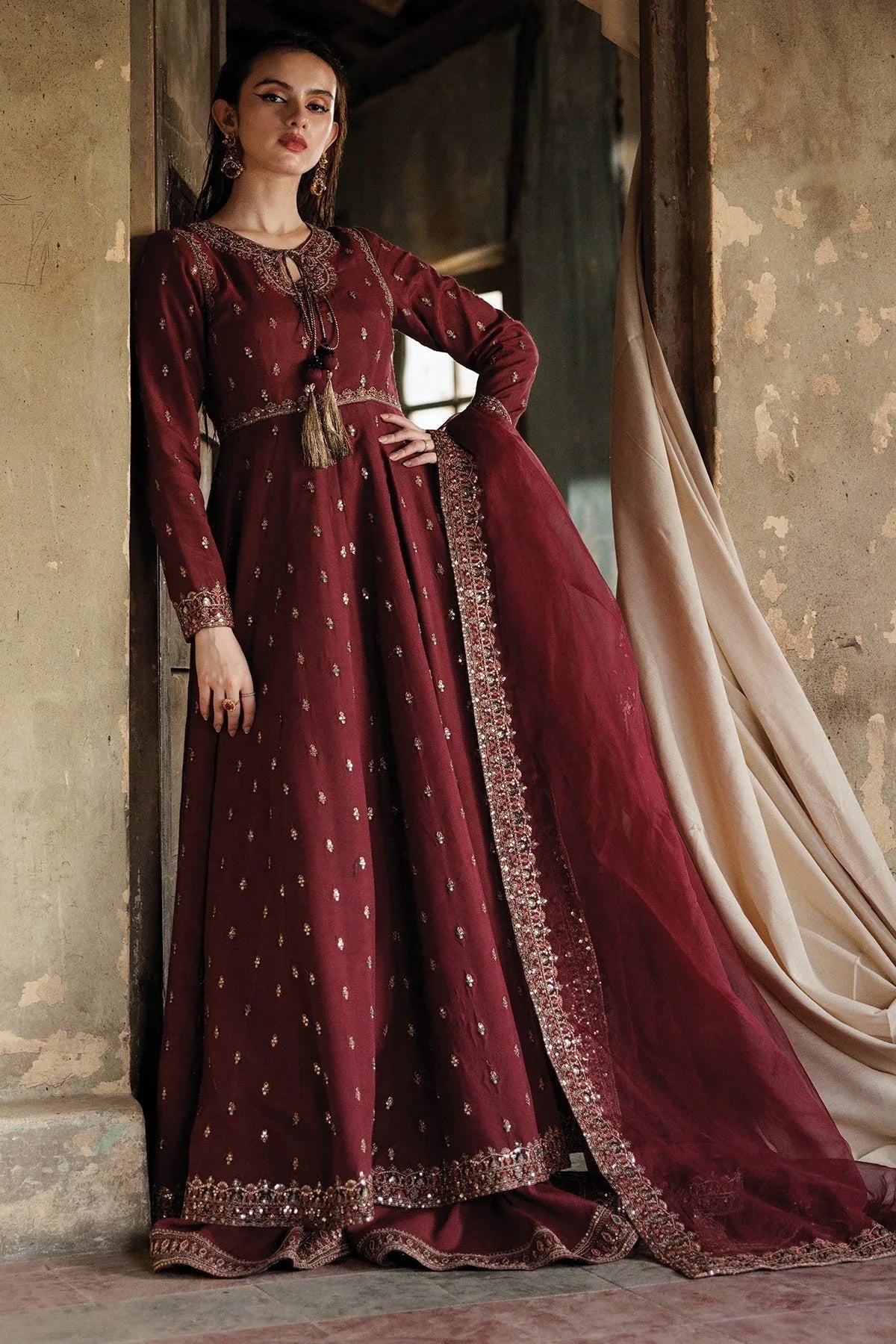 Charizma | Statement Dresses | CMA-4-088 - Rang-e-Khaas