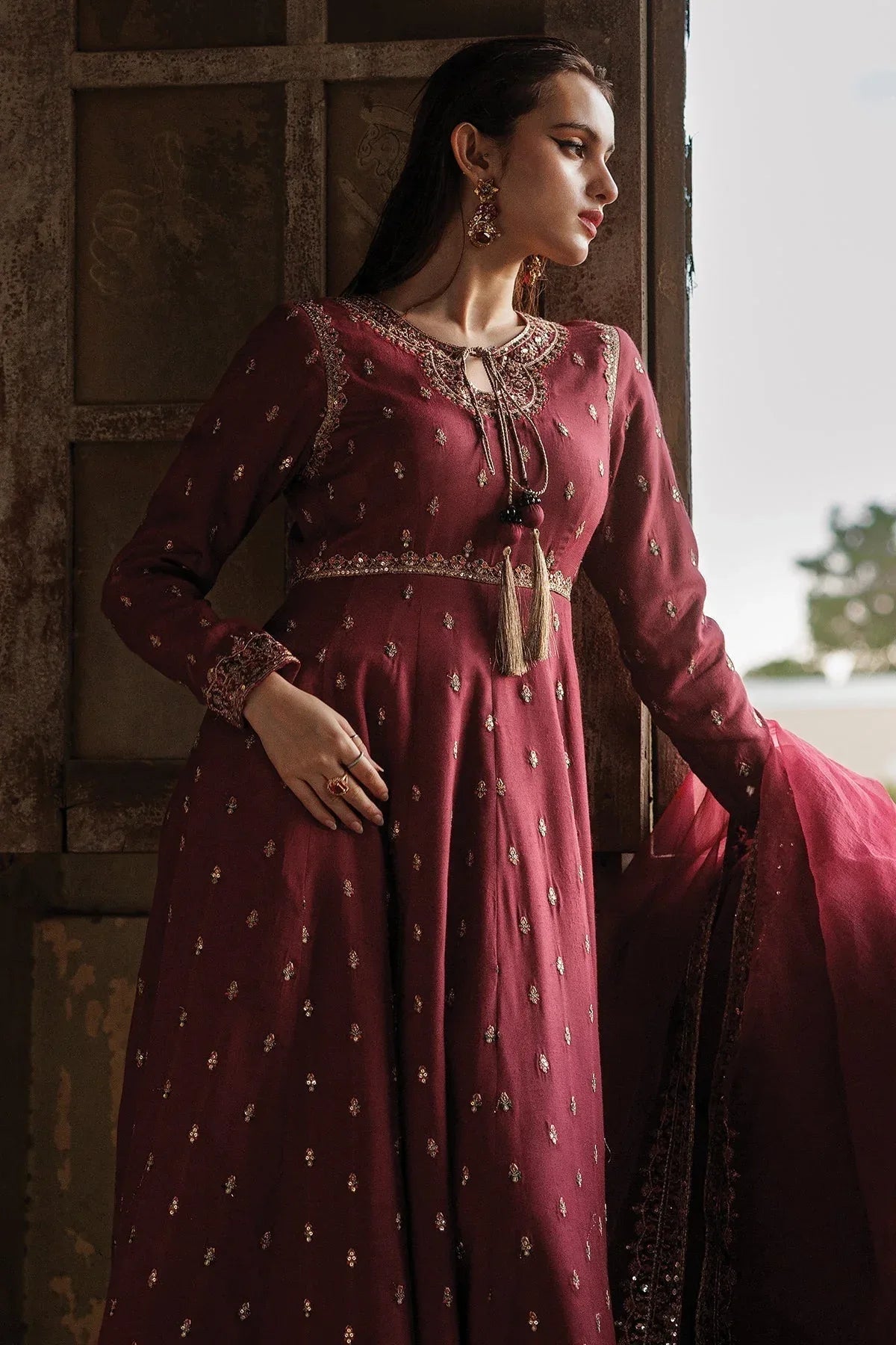 Charizma | Statement Dresses | CMA-4-088 - Rang-e-Khaas