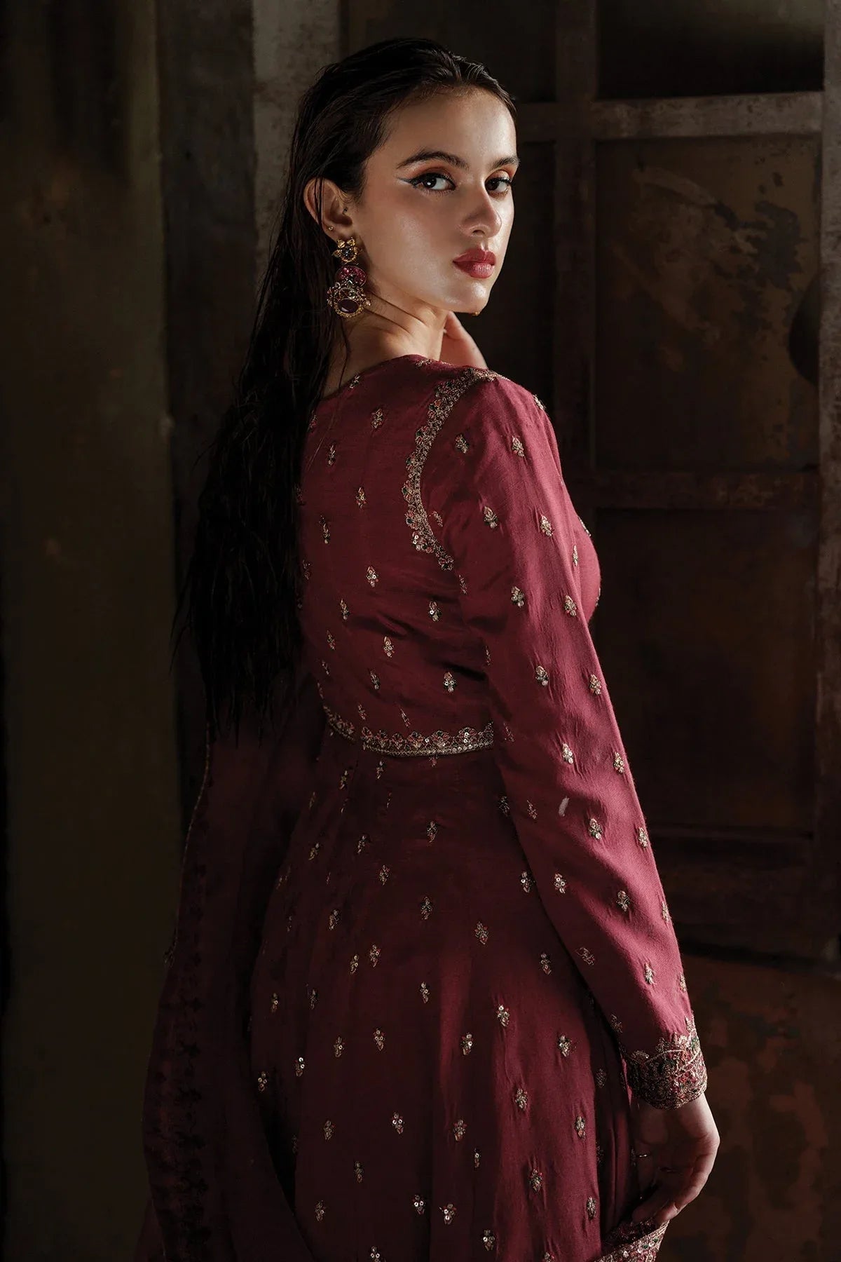 Charizma | Statement Dresses | CMA-4-088 - Rang-e-Khaas