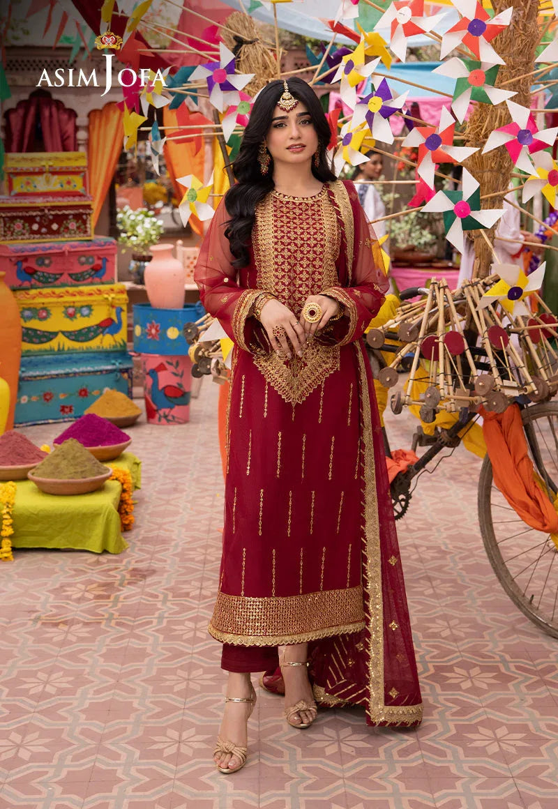 Asim Jofa | Pyaar Diyan Gallan Formals | AJEM-10 - Rang-e-Khaas
