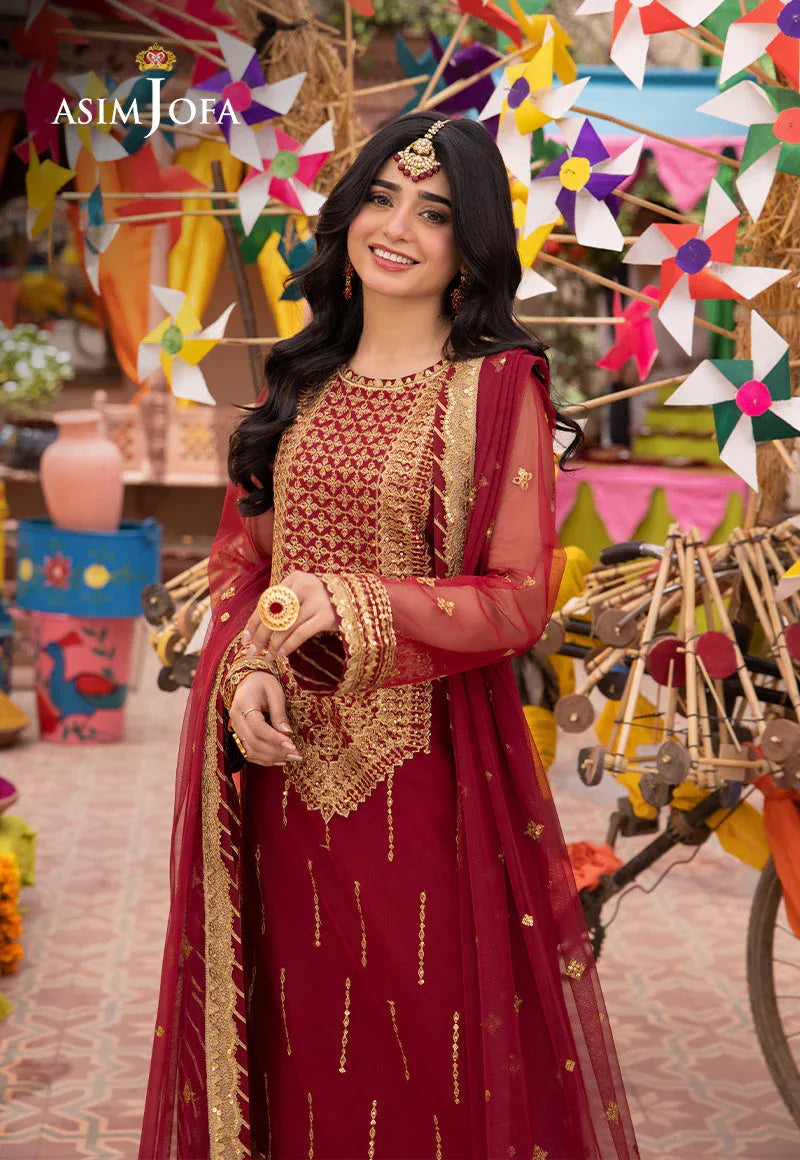 Asim Jofa | Pyaar Diyan Gallan Formals | AJEM-10 - Rang-e-Khaas