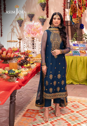 Asim Jofa | Pyaar Diyan Gallan Formals | AJEM-07 - Rang-e-Khaas