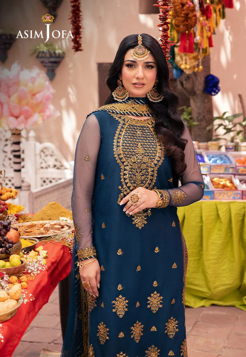 Asim Jofa | Pyaar Diyan Gallan Formals | AJEM-07 - Rang-e-Khaas