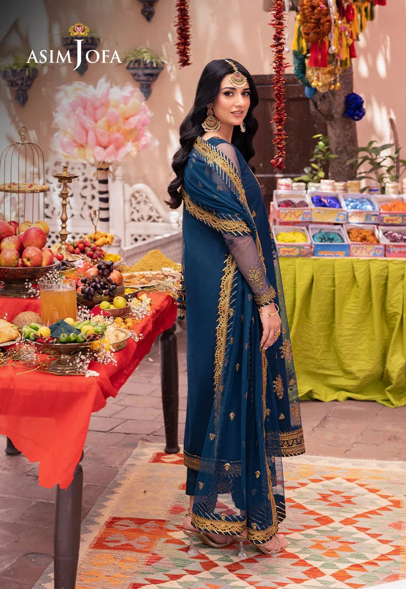 Asim Jofa | Pyaar Diyan Gallan Formals | AJEM-07 - Rang-e-Khaas