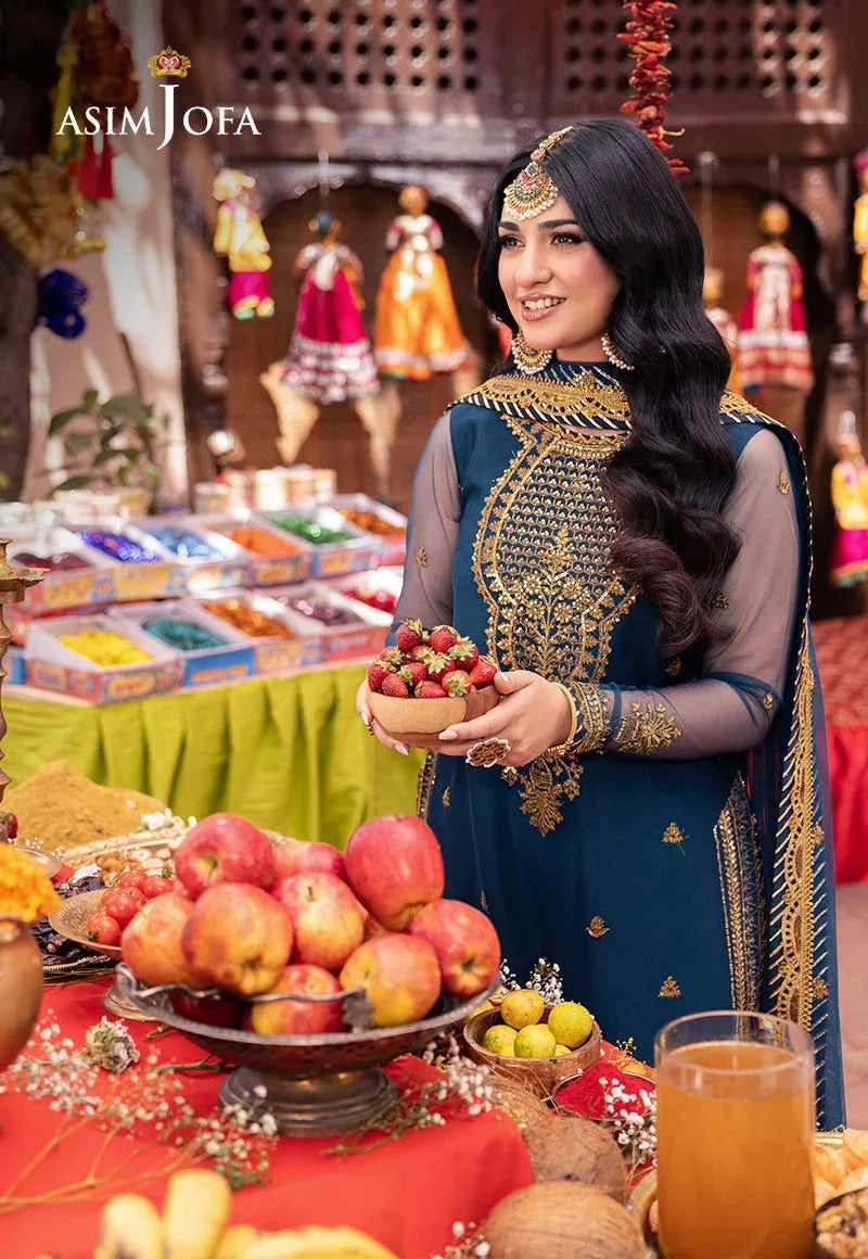 Asim Jofa | Pyaar Diyan Gallan Formals | AJEM-07 - Rang-e-Khaas
