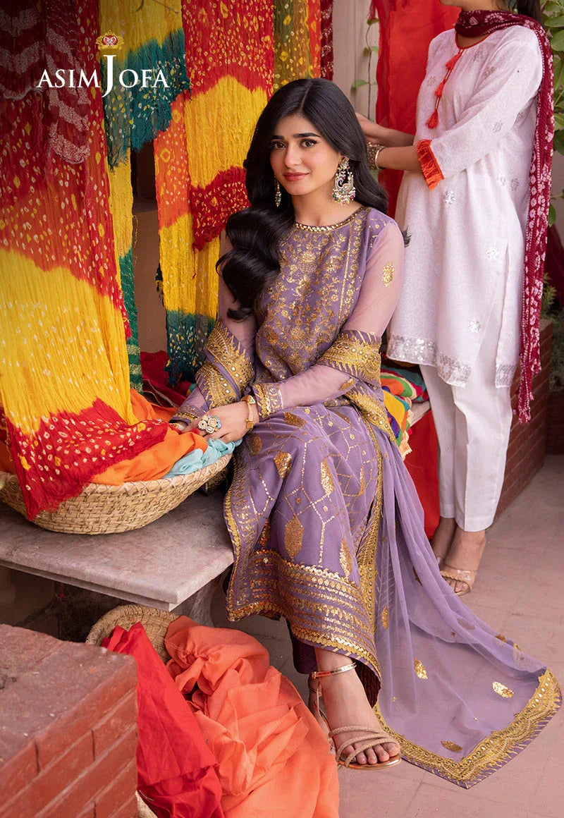 Asim Jofa | Pyaar Diyan Gallan Formals | AJEM-02 - Rang-e-Khaas