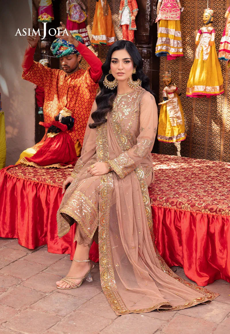 Asim Jofa | Pyaar Diyan Gallan Formals | AJEM-09 - Rang-e-Khaas