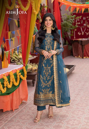 Asim Jofa | Pyaar Diyan Gallan Formals | AJEM-13 - Rang-e-Khaas