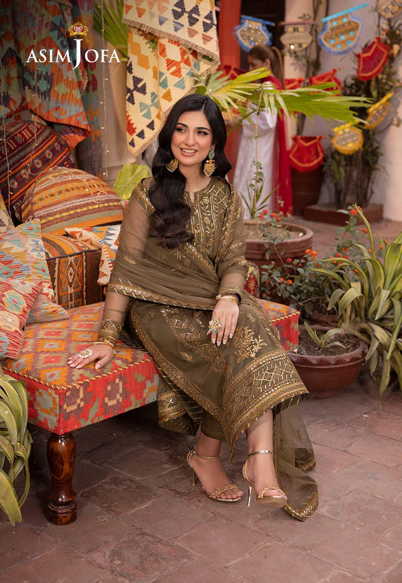Asim Jofa | Pyaar Diyan Gallan Formals | AJEM-05 - Rang-e-Khaas