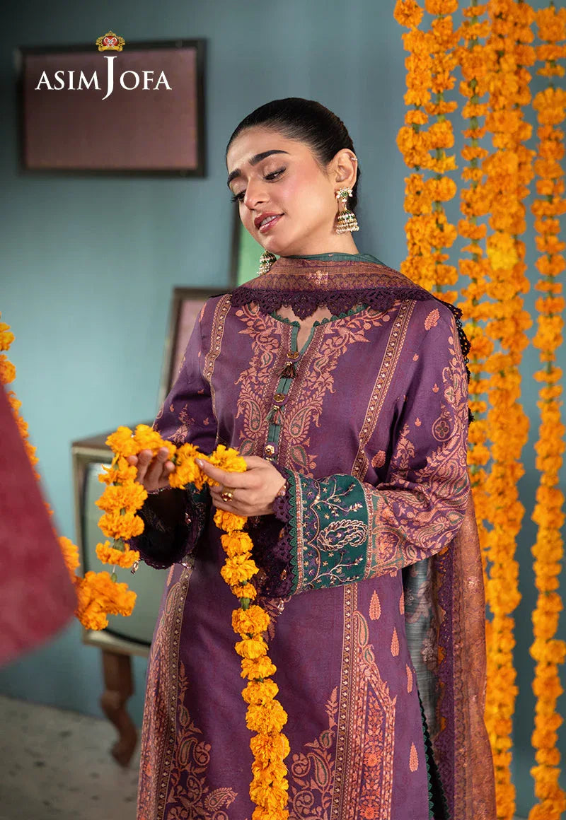 Asim Jofa | Asra Festive Essentials | AJRA-02 - Rang-e-Khaas