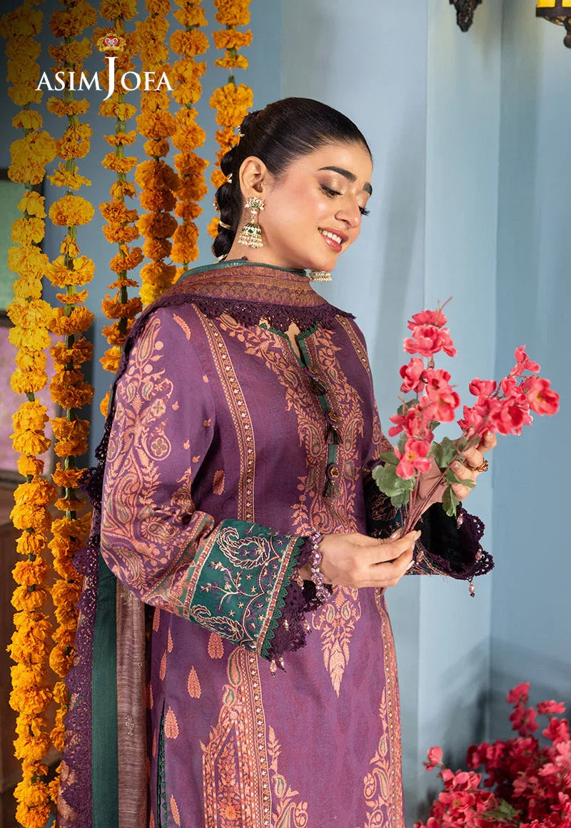 Asim Jofa | Asra Festive Essentials | AJRA-02 - Rang-e-Khaas