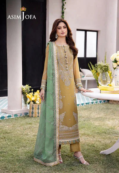 Asim Jofa | Dhanak Rang Collection | AJCF-16 - Rang-e-Khaas