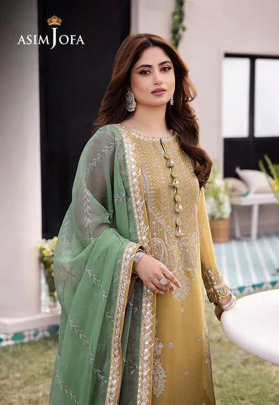 Asim Jofa | Dhanak Rang Collection | AJCF-16 - Rang-e-Khaas
