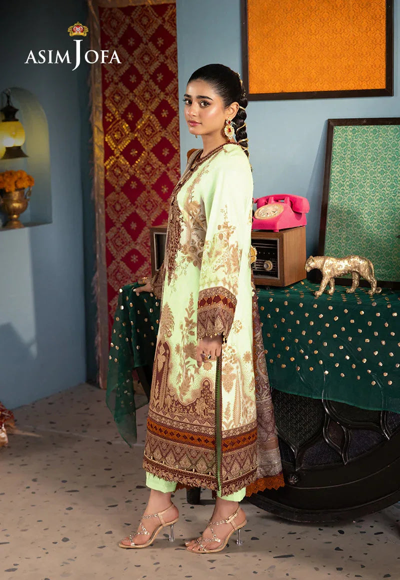 Asim Jofa | Asra Festive Essentials | AJRA-05 - Rang-e-Khaas