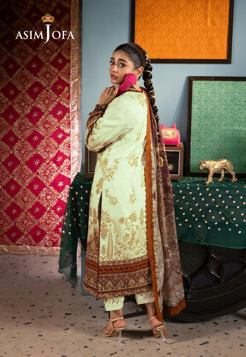 Asim Jofa | Asra Festive Essentials | AJRA-05 - Rang-e-Khaas
