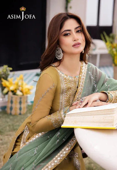 Asim Jofa | Dhanak Rang Collection | AJCF-16 - Rang-e-Khaas