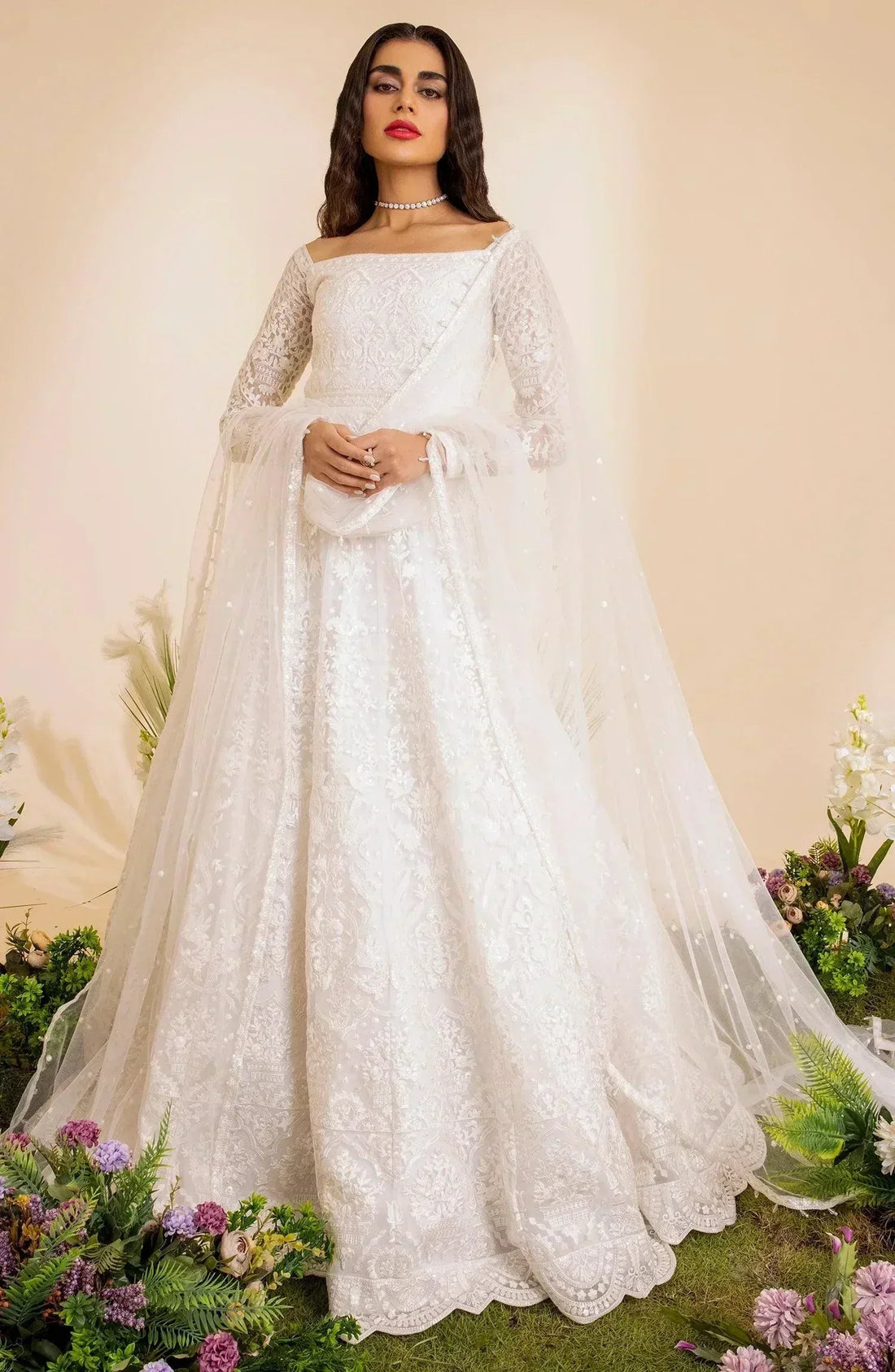 Maryum N Maria | The Brides 23 | Gesso (MS23-533) - Rang-e-Khaas