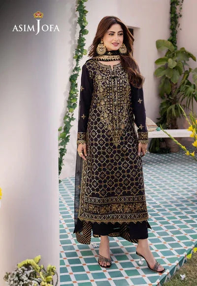 Asim Jofa | Dhanak Rang Collection | AJCF-04 - Rang-e-Khaas