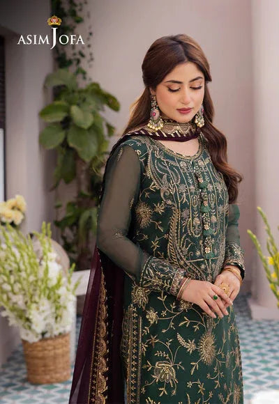 Asim Jofa | Dhanak Rang Collection | AJCF-10 - Rang-e-Khaas