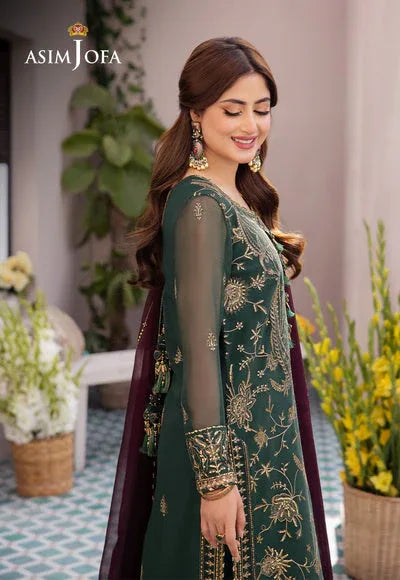 Asim Jofa | Dhanak Rang Collection | AJCF-10 - Rang-e-Khaas