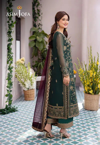 Asim Jofa | Dhanak Rang Collection | AJCF-10 - Rang-e-Khaas