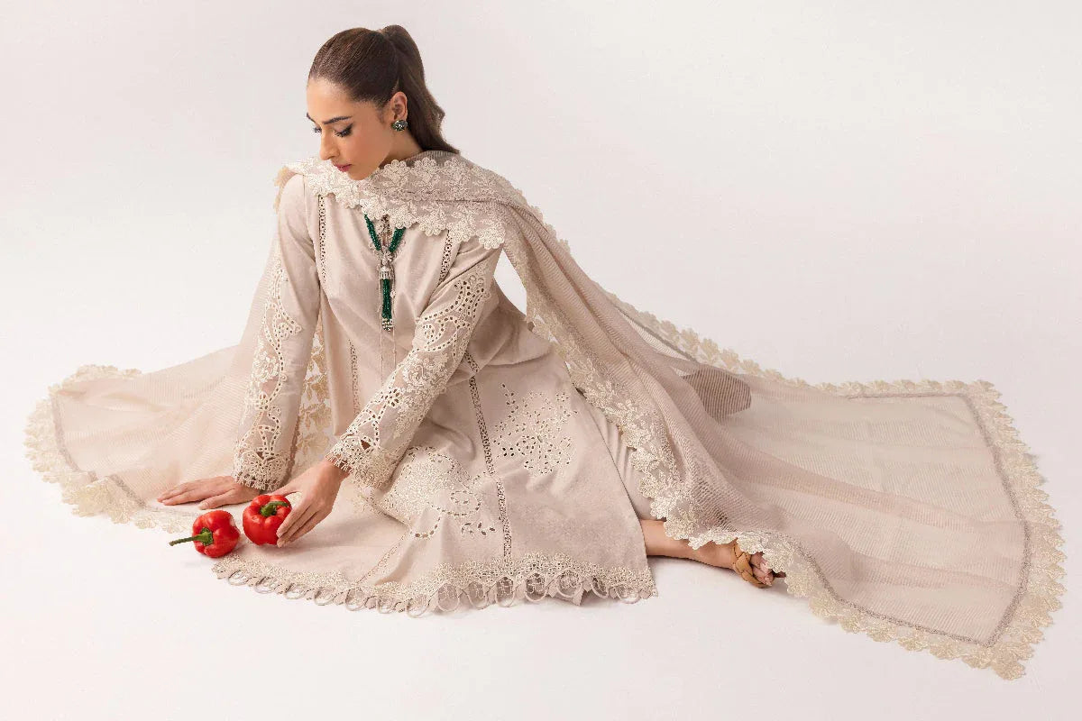 Qalamkar | Basic Pret 25 | KT-03 Naire - Rang-e-Khaas