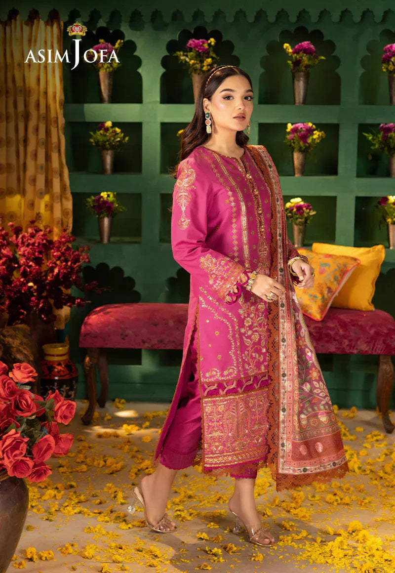 Asim Jofa | Asra Festive Essentials | AJRA-11 - Rang-e-Khaas