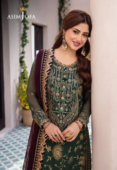 Asim Jofa | Dhanak Rang Collection | AJCF-10 - Rang-e-Khaas