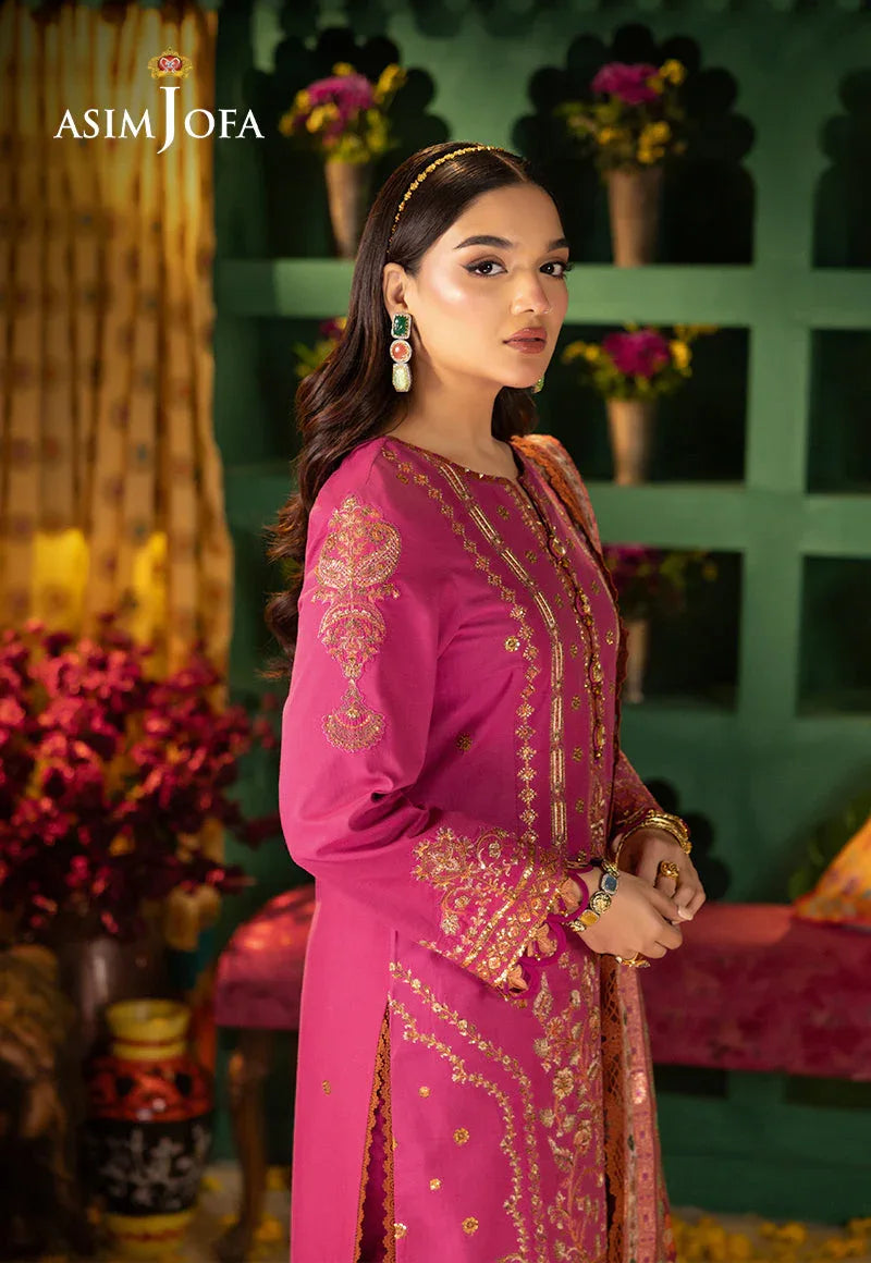 Asim Jofa | Asra Festive Essentials | AJRA-11 - Rang-e-Khaas