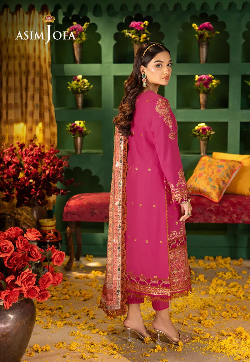 Asim Jofa | Asra Festive Essentials | AJRA-11 - Rang-e-Khaas