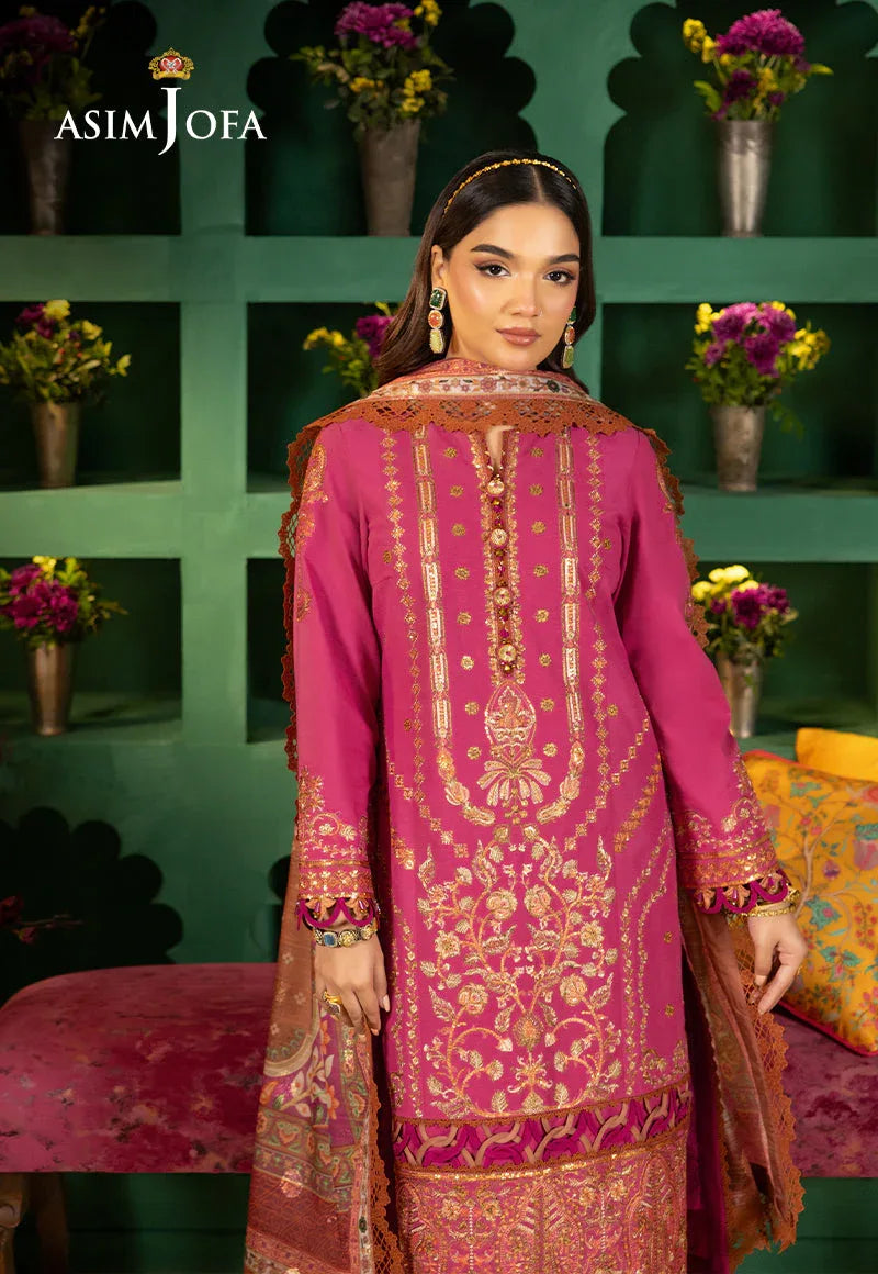 Asim Jofa | Asra Festive Essentials | AJRA-11 - Rang-e-Khaas