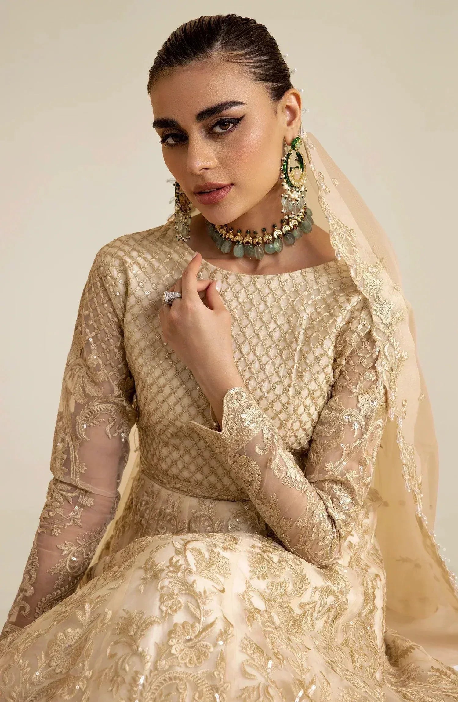 Maryum N Maria | The Brides 23 | Shroom (MS23-538) - Rang-e-Khaas
