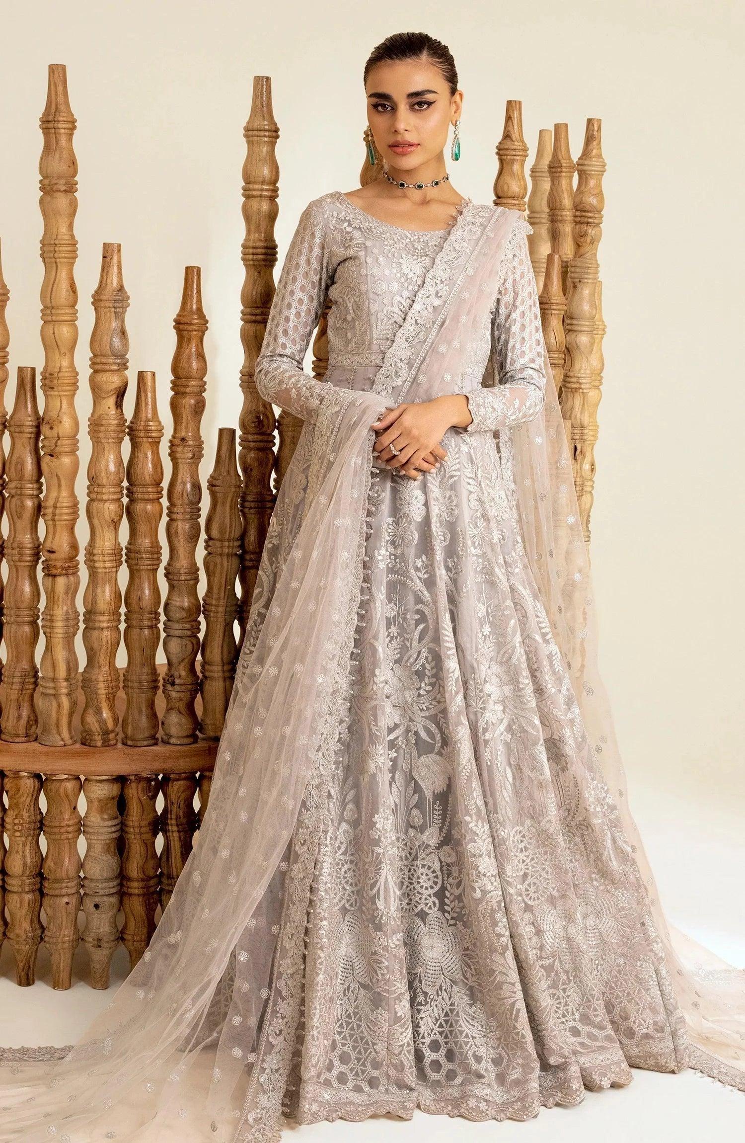 Maryum N Maria | The Brides 23 | Silver Thorn (MS23-535) - Rang-e-Khaas