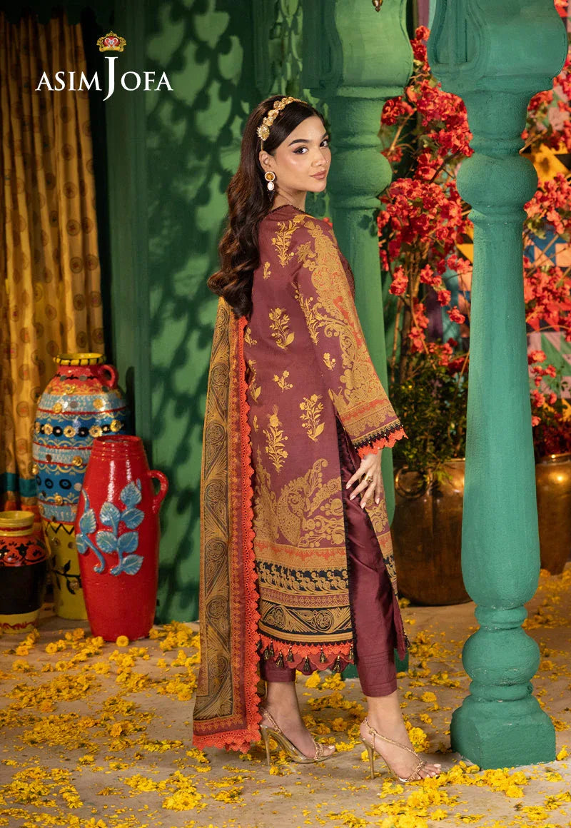 Asim Jofa | Asra Festive Essentials | AJRA-04 - Rang-e-Khaas