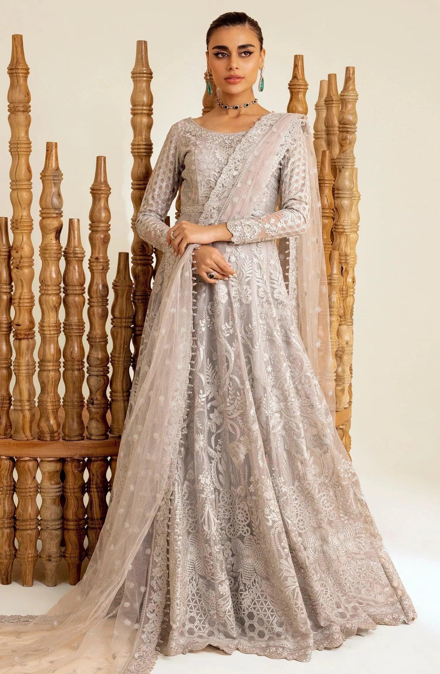 Maryum N Maria | The Brides 23 | Silver Thorn (MS23-535) - Rang-e-Khaas