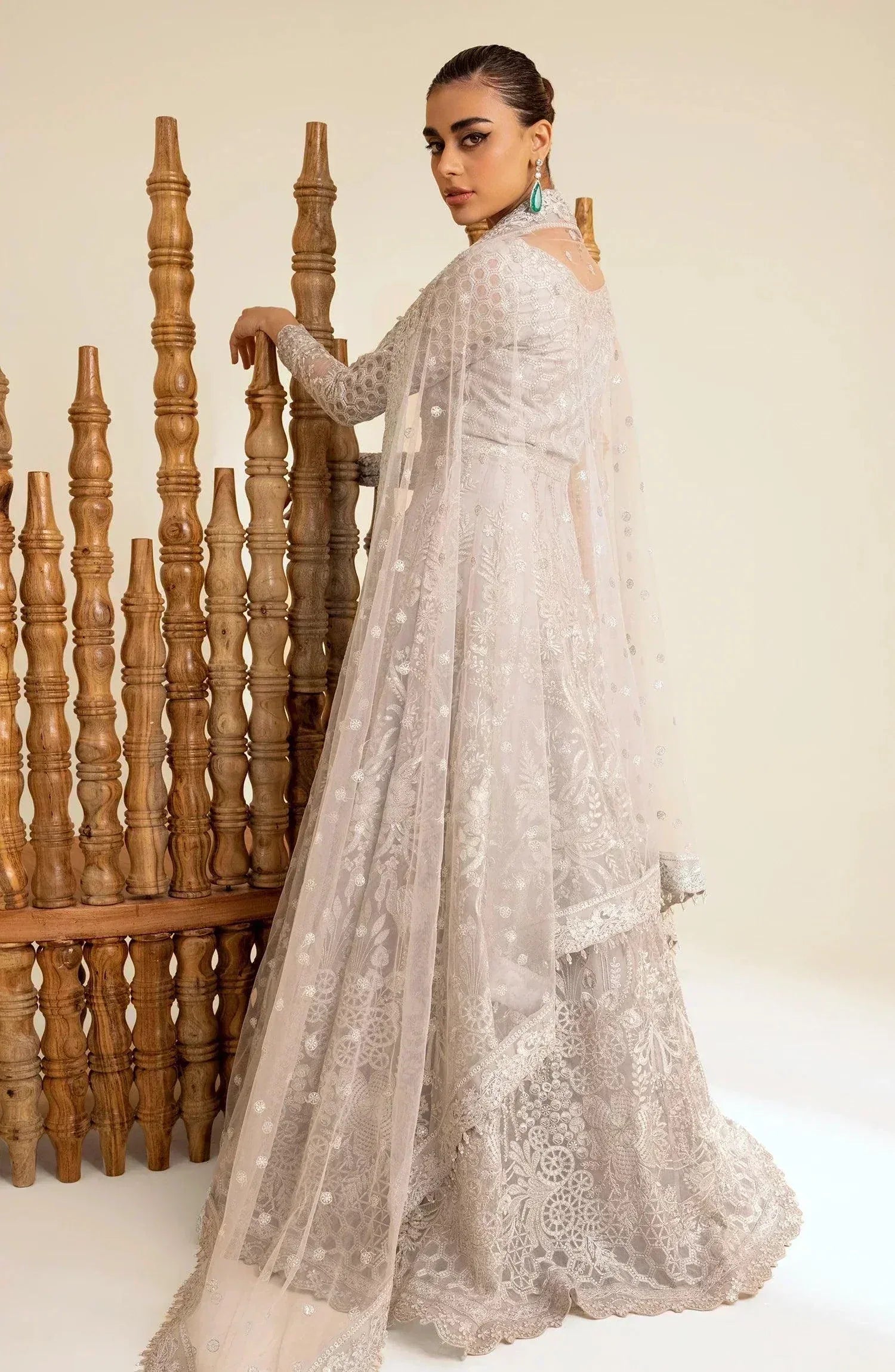Maryum N Maria | The Brides 23 | Silver Thorn (MS23-535) - Rang-e-Khaas