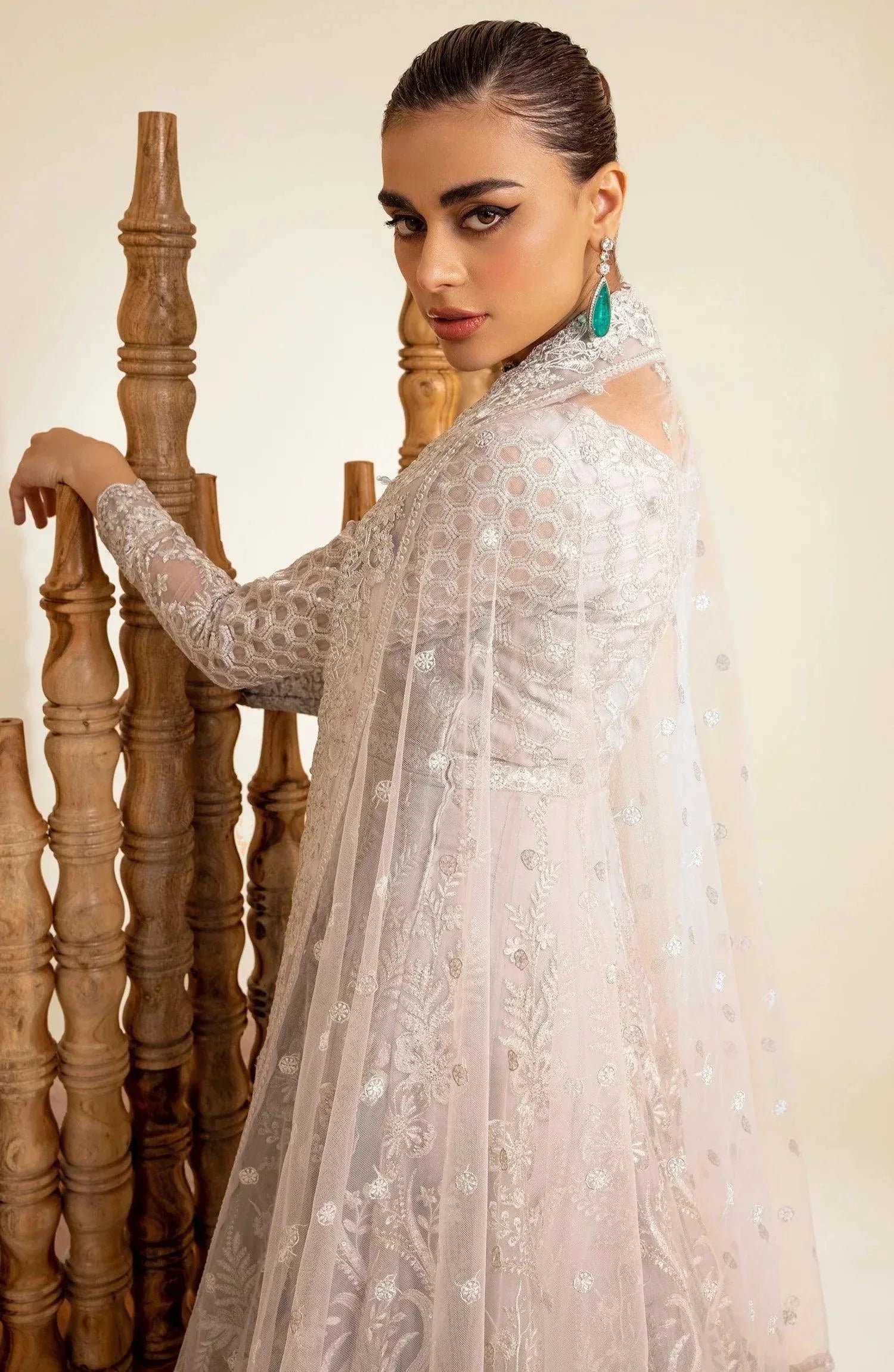 Maryum N Maria | The Brides 23 | Silver Thorn (MS23-535) - Rang-e-Khaas