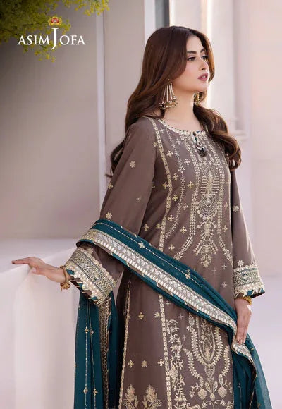 Asim Jofa | Dhanak Rang Collection | AJCF-30 - Rang-e-Khaas